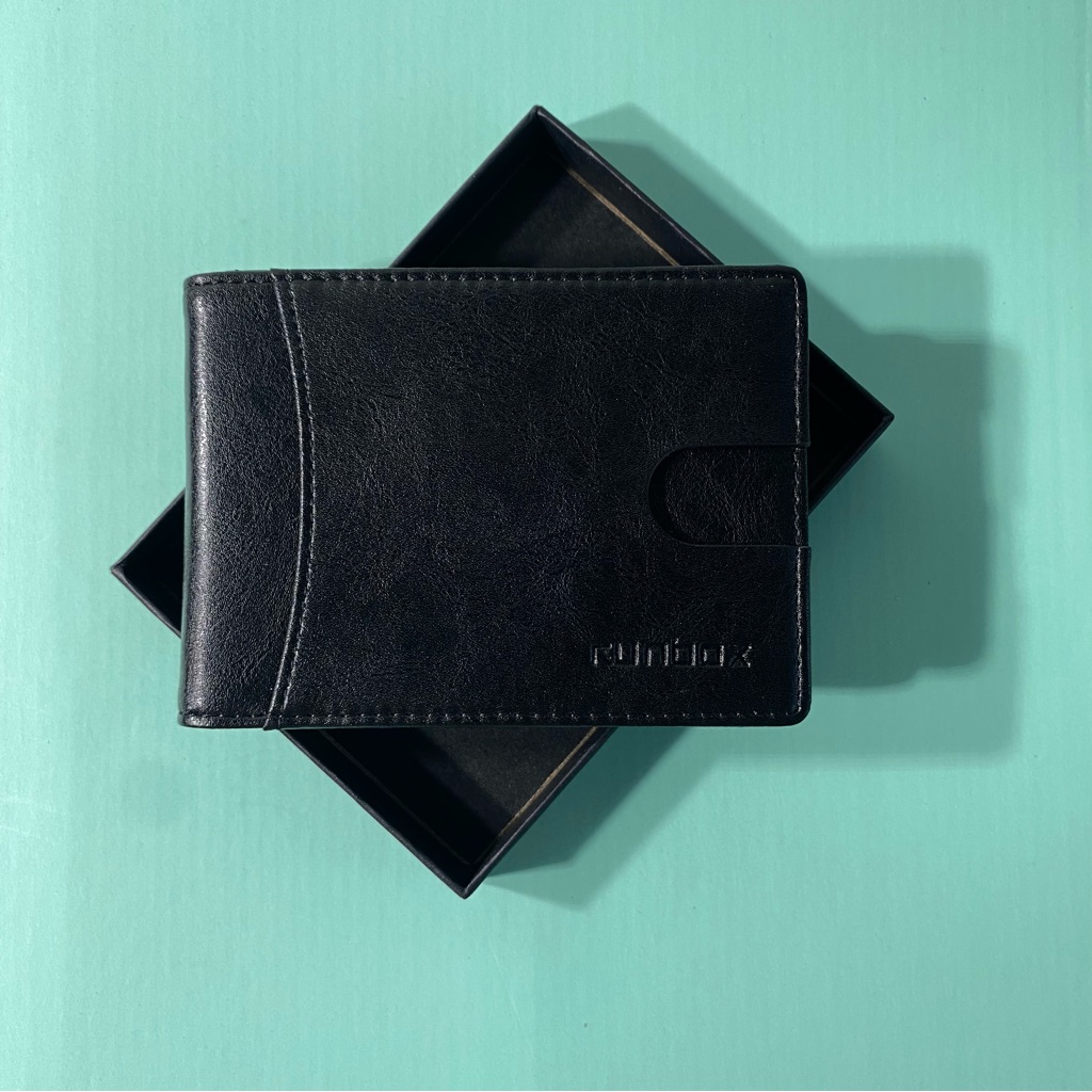 Runbox Slim Money Clip Men’s Wallet Nib